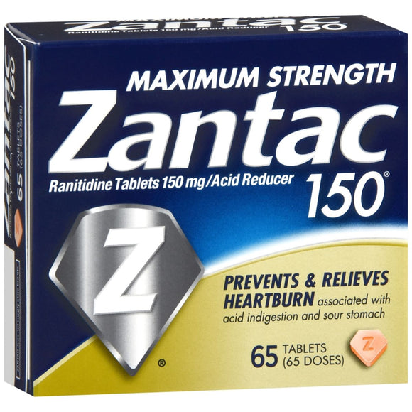 Zantac 150 Tablets - 65 TB