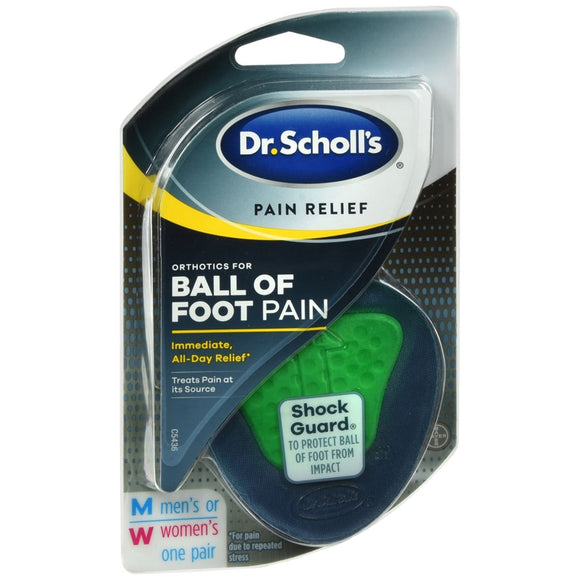 Dr. Scholl's Pain Relief Orthotics for Ball of Foot Pain Shock Guard - 1 PR