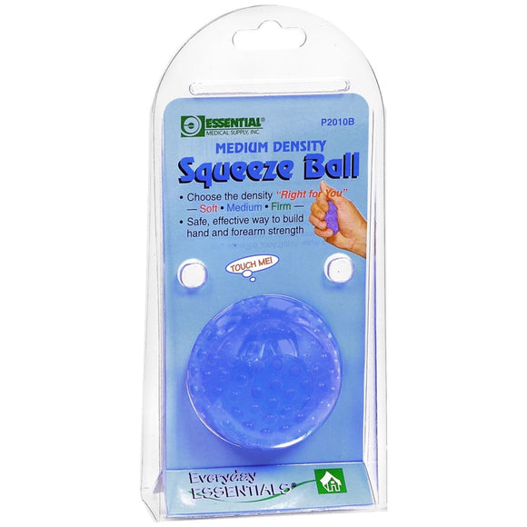 Essential Medical Supply Medium Density Squeeze Ball Blue - 1 EA