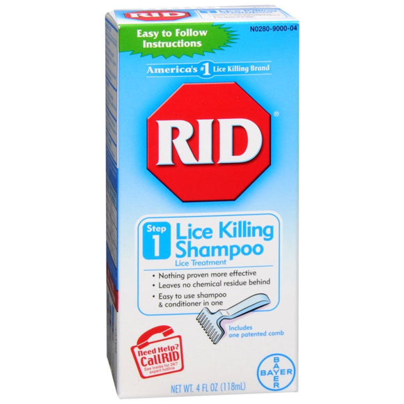 RID Lice Killing Shampoo - 4 OZ