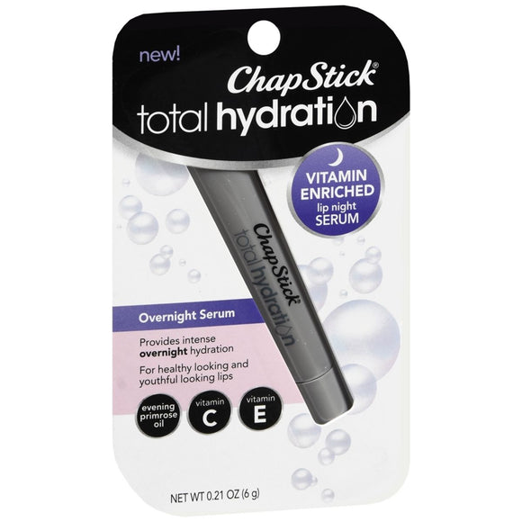 ChapStick Total Hydration Vitamin Enriched Lip Night Serum 0.21 OZ