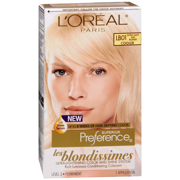 L'Oreal Superior Preference Les Blondissimes - LB01 Extra Light Ash Blonde - 1 EA