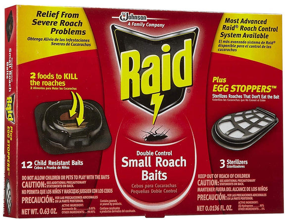 SMALL ROACH BAIT EGG STOPPER 6-.64 OUNCE