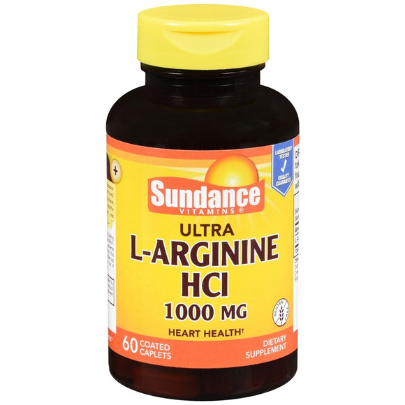 Sundance Ultra L-Arginine HCl 1000 mg Coated Caplets - 60 TB