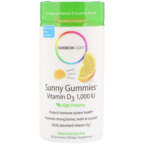 Rainbow Light Gummy Multivit D Iu Sunny