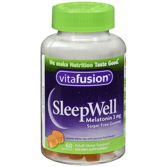 Vitafusion SleepWell Gummies White Tea with Passion Fruit 60 EA