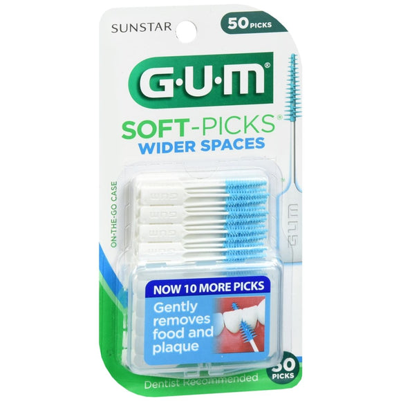 GUM Soft-Picks Wider Spaces - 50 EA