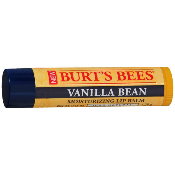 Burt's Bees Moisturizing Lip Balm Vanilla Bean - 0.15 OZ