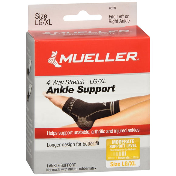 Mueller Sport Care 4-Way Stretch Ankle Support Large/X-Large - 1 EA