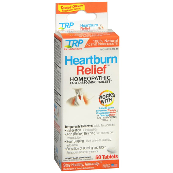 The Relief Products Heartburn Relief Fast Dissolving Tablets - 50 TB