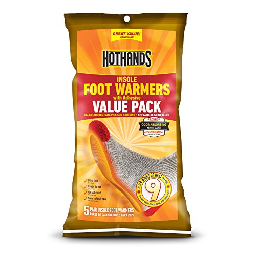 Insole Foot Warmer- 5 pairs per bag