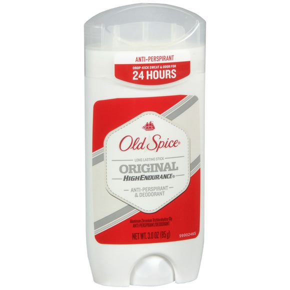 Old Spice High Endurance Anti-Perspirant & Deodorant Stick Original - 3 OZ