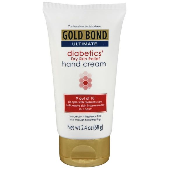 Gold Bond Ultimate Diabetics' Dry Skin Relief Hand Cream - 2.4 OZ