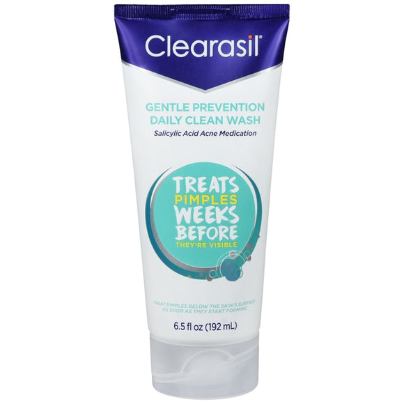 Clearasil Gentle Prevention Daily Clean Wash - 6.5 OZ