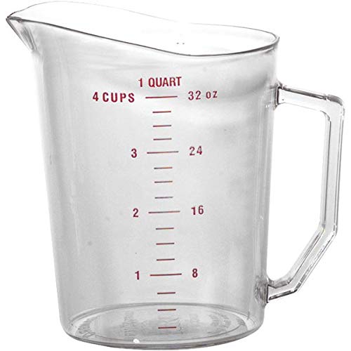 CUP MEASURING 1 QUART CLEAR 1-1 EACH