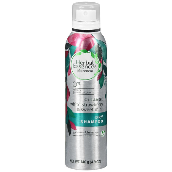 Herbal Essences Bio: Renew Cleanse Dry Shampoo White Strawberry & Sweet Mint 4.9 OZ