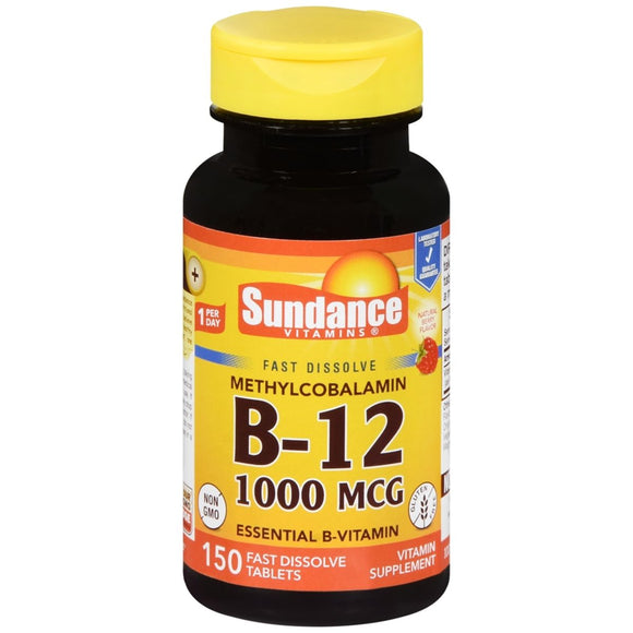 Sundance B-12 1000 mcg Fast Dissolve Tablets - 150 TB