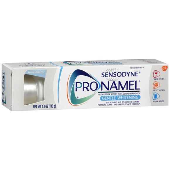 Sensodyne Pronamel Gentle Whitening Toothpaste for Sensitive Teeth  and Cavity Prevention Alpine Breeze - 4 OZ