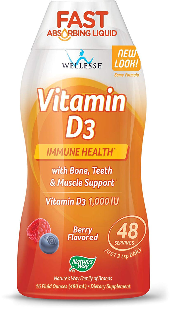 Vitamin D3 Liquid, Wellesse®