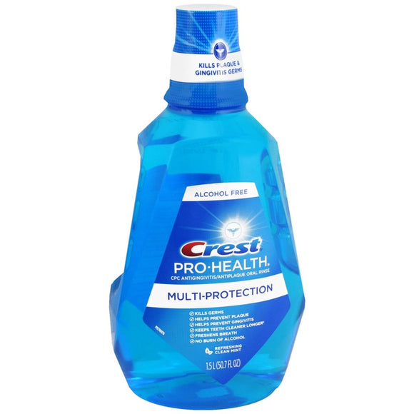 Crest Pro-Health Oral Rinse Refreshing Clean Mint 1500 ML