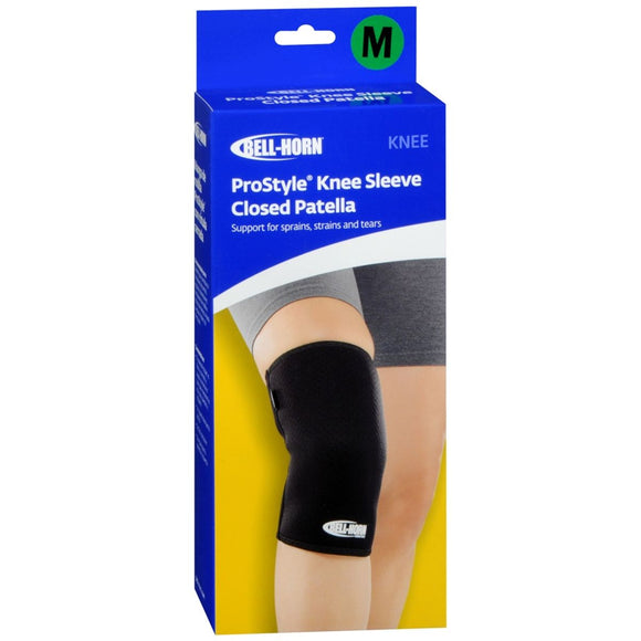 Bell-Horn ProStyle Knee Sleeve Closed Patella Black Medium 203M - 1 EA