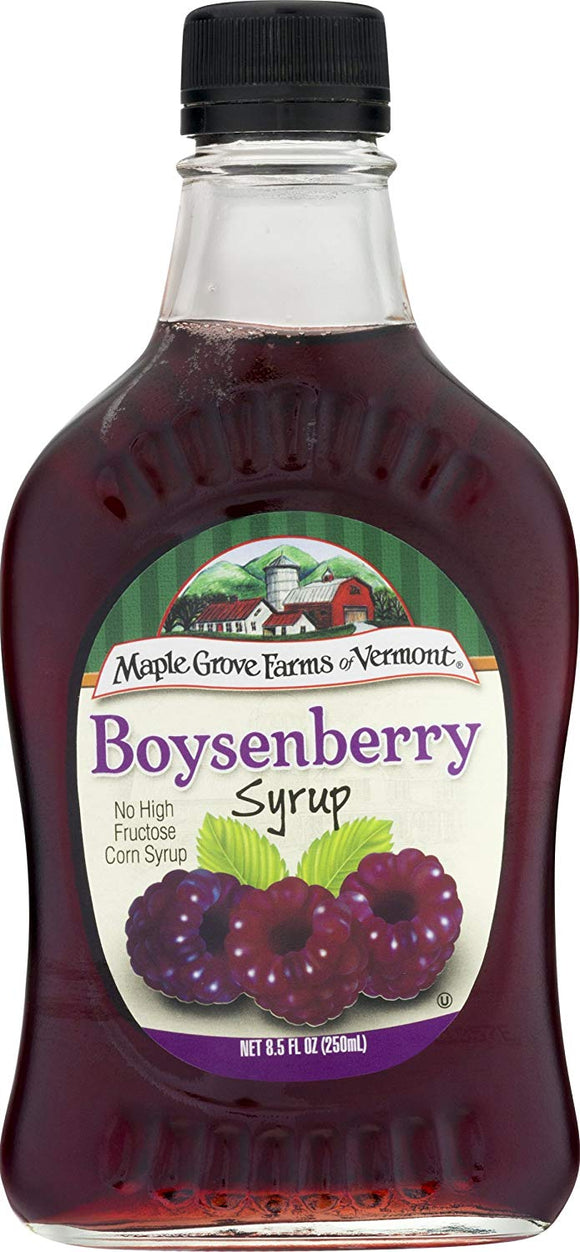 Maple Grove Farms Boysenberry Syrup  - 8.5 Fl oz.