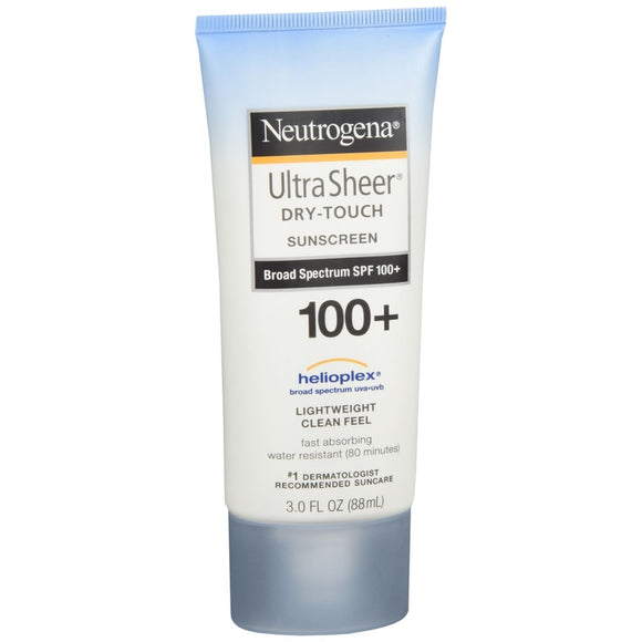 Neutrogena Ultra Sheer Dry-Touch Sunscreen SPF 100+ - 3 OZ