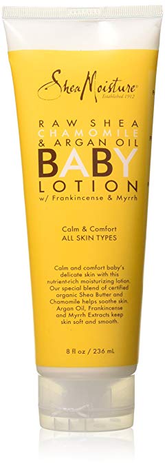 Shea Moisture Raw Shea, Chamomile & Argan Oil Baby Healing Lotion, 8 Ounce