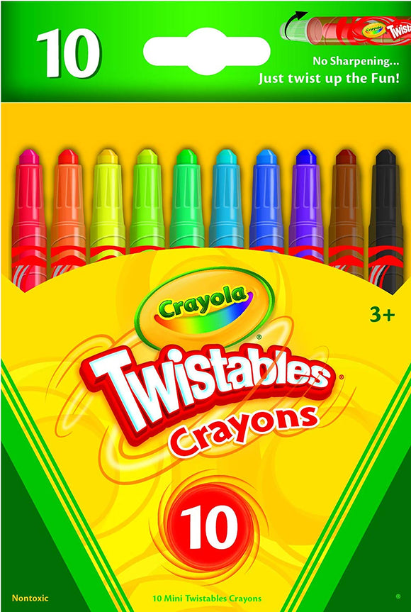 10 ct. Mini Twistables Crayons