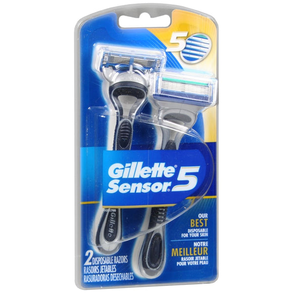 Gillette Sensor 5 Disposable Razors - 2 EA