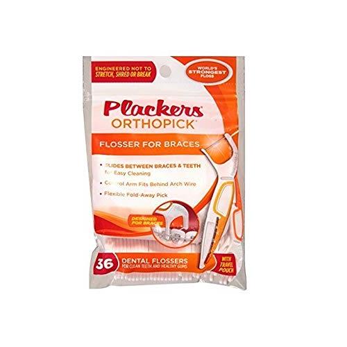 PLACKERS FLOSSERS ORTHOPICK 36 CT