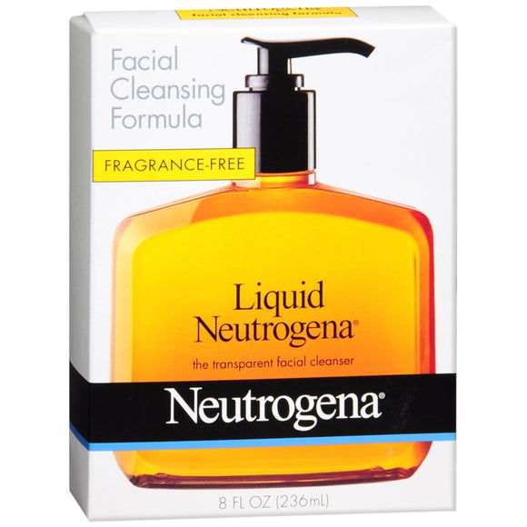 Neutrogena Liquid Facial Cleanser Fragrance Free - 8 OZ