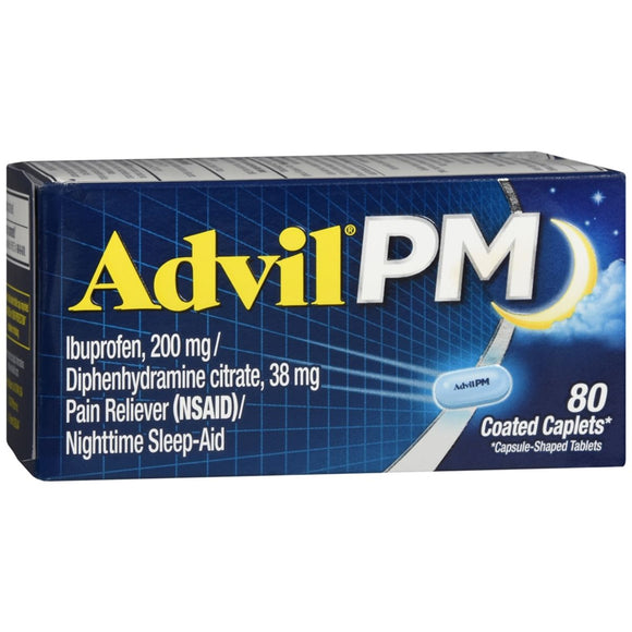 Advil PM Caplets - 80 CP