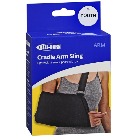 Bell-Horn Cradle Arm Sling Black Universal Youth 197 - 1 EA