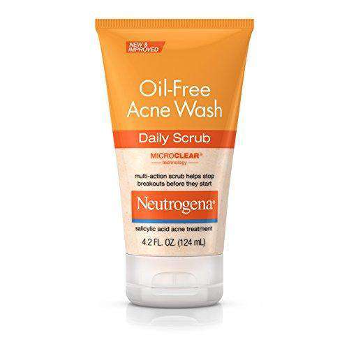 Neutrogena Oil-Free Acne Wash Daily Scrub 4.2 OZ