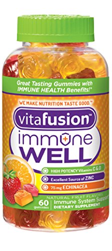 Vitafusion Immune Well Gummies, Natural Fruit Flavors 60 ea