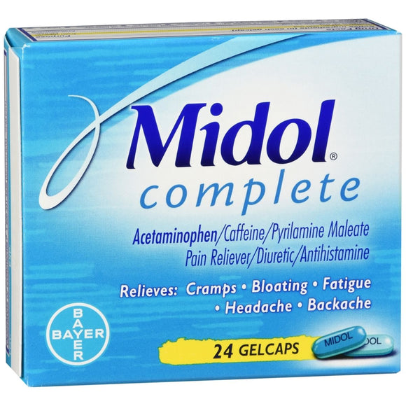 Midol Complete Gelcaps - 24 CP