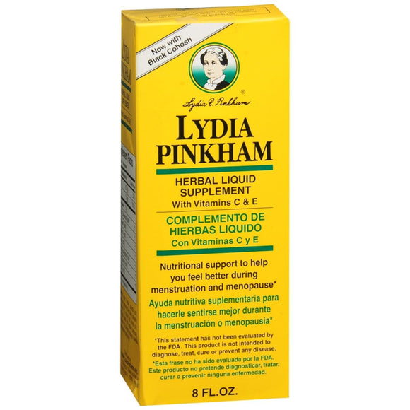 Lydia Pinkham Herbal Liquid Supplement - 8 OZ