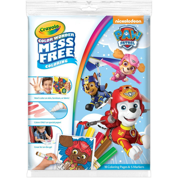 Color Wonder Coloring Pad Markers, Paw Patrol