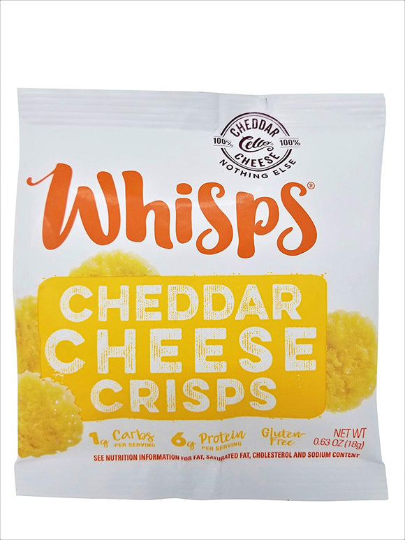 CHEDDAR WHISPS SINGLE SERVE 28-.63 OUNCE