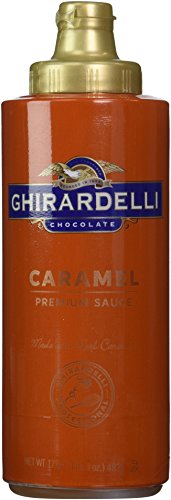 CARAMEL SAUCE SQUEEZE BOTTLE 12-17 OUNCE