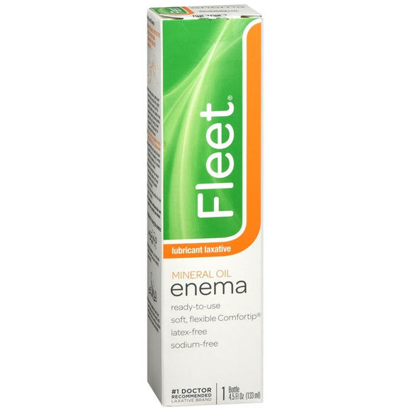 Fleet Mineral Oil Lubricant Laxative Enema - 4.5 OZ