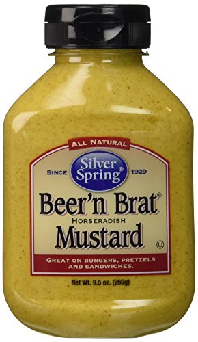 Silver Springs Beer & Brat Mustard 9.5 Oz