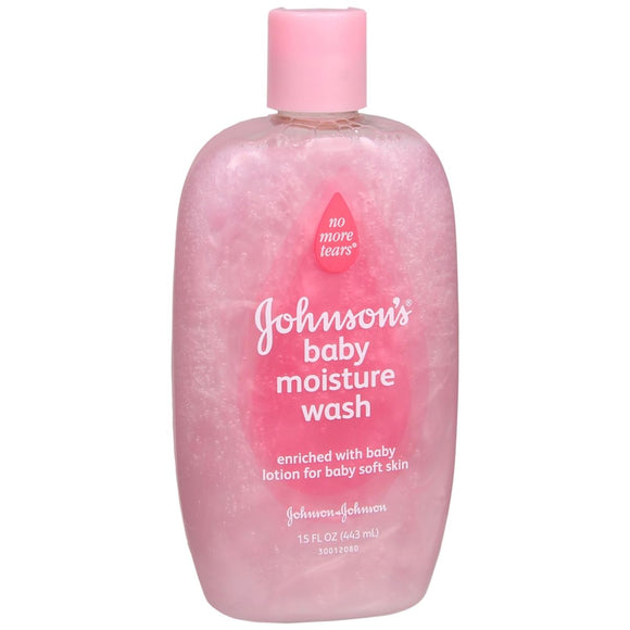 JOHNSON'S Moisture Care Baby Wash - 16.9 OZ