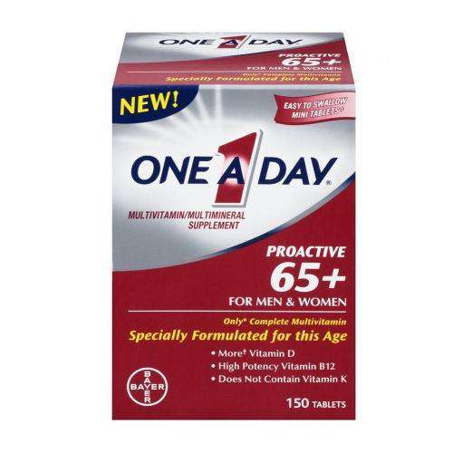 One A Day Proactive 65 Plus Multivitamins, 150 Count