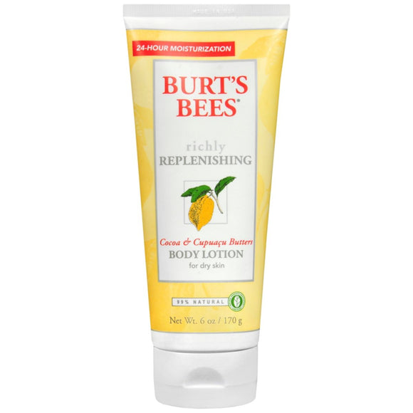 Burt's Bees Richly Replenishing Cocoa & Cupuacu Butters Body Lotion - 6 OZ