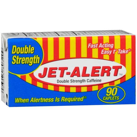 Jet-Alert Double Strength Caplets - 90 CP