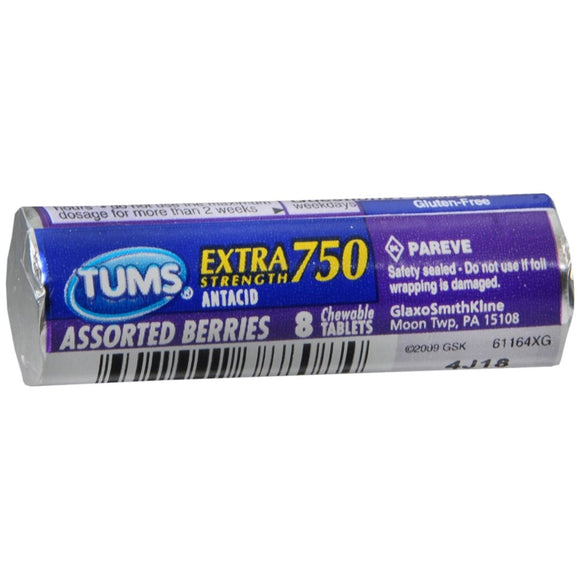 Tums Asst Berries 8 ct