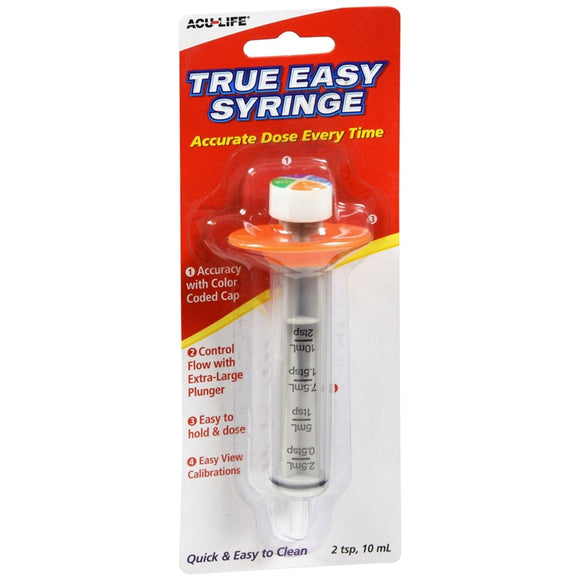Acu-Life True Easy Syringe 2 tsp/10 mL - 1 EA