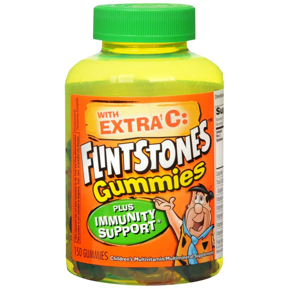 Flintstones Gummies Plus Immunity Support Multivitamins 150 EA